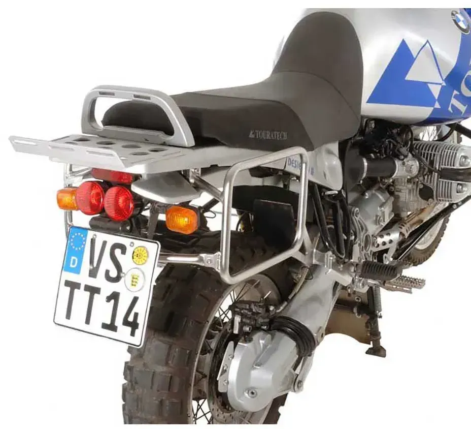 Touratech Zega Pro Bmw R1150gs Stainless Steel Montage Seitenkoffer - Silver - One Size