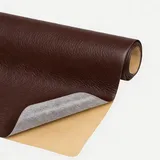 leder reparatur set schwarz,40x300 cm lederflicken selbstklebend,Reparatur Patch Selbstklebendes Leder, Autositze, Taschen, Sofas, Jacken, Möbel, Leder Reparatur un (Braun, 40 * 300cm)