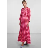Y.A.S Hemdblusenkleid Sommerkleid Gestreift Rosa 42