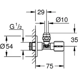 Grohe Eckventil 22039000