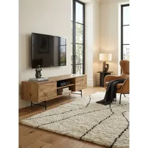 KADIMA DESIGN Lowboard 160x45x40 cm Braun Holz