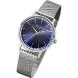 REGENT Armbanduhr silber 2252485 Damen Analog-Quarzuhr UR2252485 - Silber