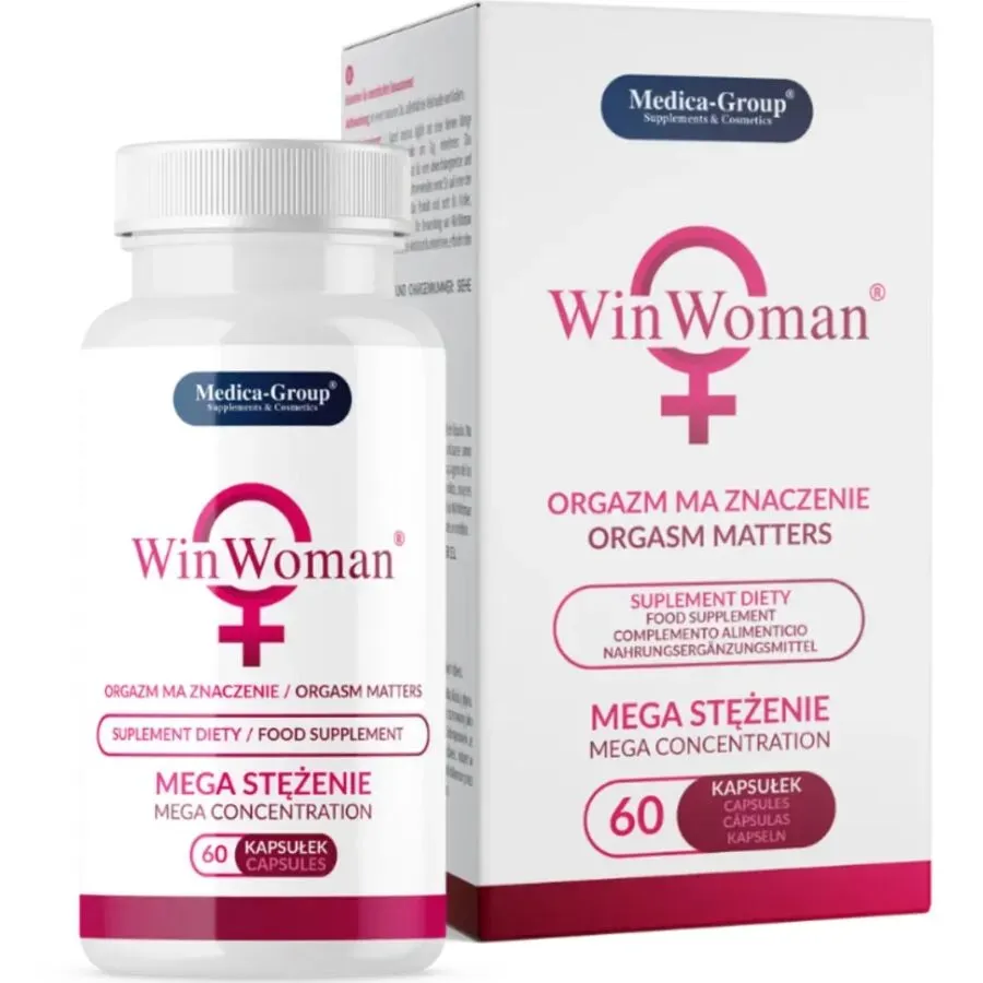 MEDICA GROUP - WIN WOMAN LIBIDO-VERGRÖSSERUNG 60 KAPSELN