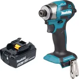 Makita DTD 173 G1 Akku Schlagschrauber 18 V 180 Nm 1/4“ Brushless + 1x Akku 6,0 Ah - ohne Ladegerät