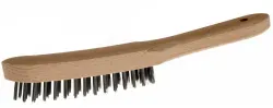Stahldrahtbürste 1257 , 3 Borstenreihen
