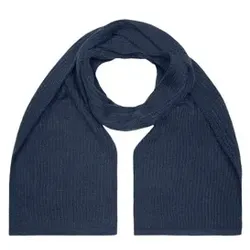 Strickschal grob MB504, navy-blau - navy