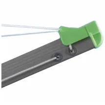 Juwel Ösen für Wäschespinnen 100 Stück, Ø 8 mm, schwarz/grau