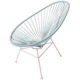 Stuhl Acapulco Chair Acapulco Design Bespannung memphisblau lila, 92x70x95 cm