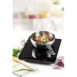 DOMO DO332IP Induktionskochplatte 1 Kochfeld 2000W Schwarz