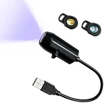 Generisch Mini-Projektor-Nachtlampe – 360 Grad verstellbar, tragbar, USB, mit 3 Projektionsfilmen, USB-Mini-Projektor-Licht, für