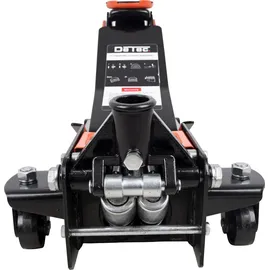 DeTec. Wagenheber Stahl 75–500 mm orange