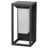 V-Tac 2W LED Solar Wandlicht, 3000K, 220lm, IP65, Schwarz