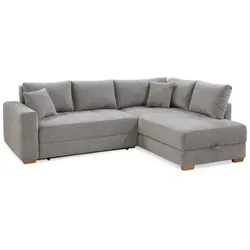Ecksofa Sunset Stoff Grau