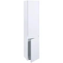 MCW L86 Hochschrank 160 x 33 x 28 cm Weiß hochglänzend