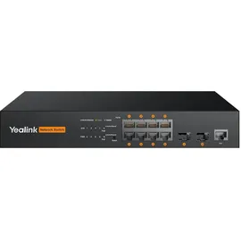 Yealink RCH80 - - 8-Port L2+Web Managed PoE+