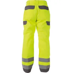 DASSY® Manchester Zweifarbige Multinorm Warnschutz Bundhose mit Kniepolstertaschen - neongelb/grafitgrau - 60