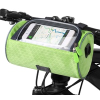 Lixada Fahrrad Lenkertasche wasserdichte Fahrradtasche mit Touchscreen PVC-Sichtfenster, Umhängetasche Multifunktionale Fahrradtasche für Fahrräder Vorne Fahrradpackung