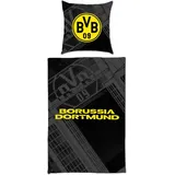 Dortmund Borussia Dortmund Bettwäsche 2023 schwarz Unisex 80