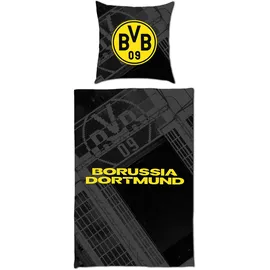 Dortmund Borussia Dortmund Bettwäsche 2023 schwarz Unisex 80