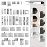 Vicco Badezimmerregal, Irma, 30 x 30 x 81 cm