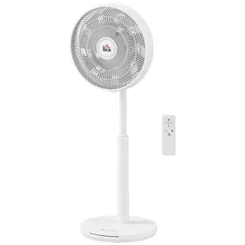 Homcom Standventilator 36 cm Weiß