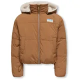 Only MARIA LIFE Teddy-Jacke Camel 140