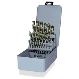 Alarm Werkzeuge 56031072 Spiralbohrer-Set 1 mm/1,5 mm/2 mm/2,5 mm/3 mm/3,5 mm/4 mm/4,5 mm/5 mm/5,5 mm/6 mm/6,5 mm/7 mm/7,5 mm/8 mm/8,5 mm/9 mm