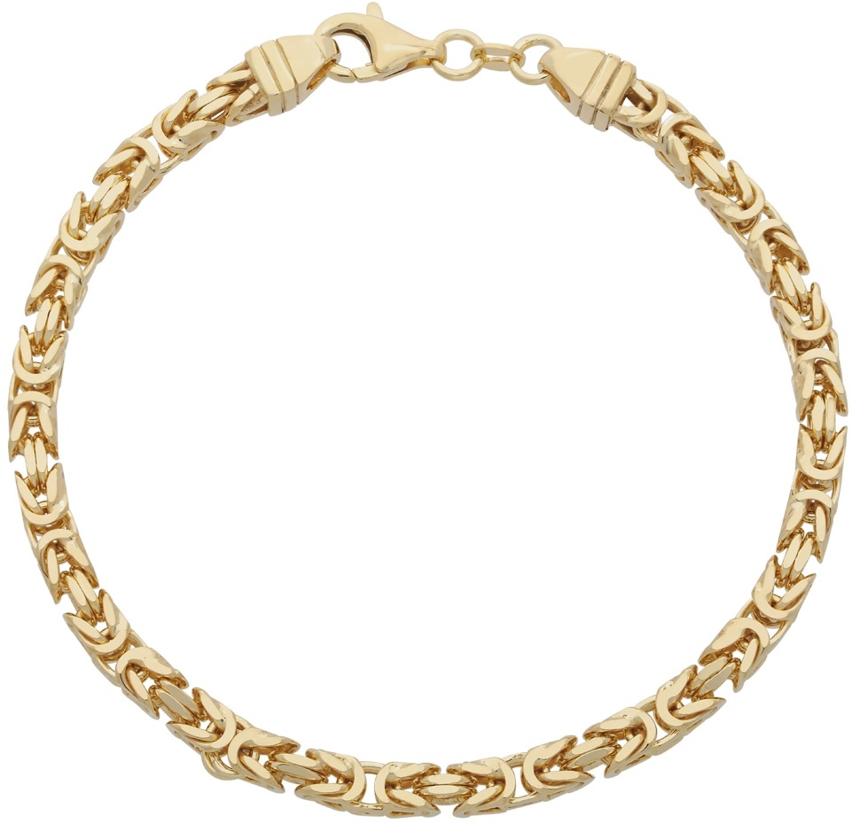 Firetti Armband »Schmuck Geschenk Silber 925 Armschmuck Armband Königskette« Firetti gelbgoldfarben 19