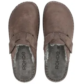 ROHDE Herren Pantoffel Alassio Hausschuh 72 Mocca, 44