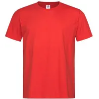 Stedman Comfort Men T-shirt Rot Baumwolle 3XL