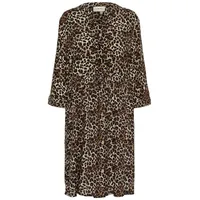 Cream Blusenkleid Braun 38