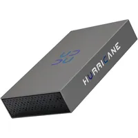 Hurricane 400GB Externe Aluminium Festplatte 3.5" USB C PC Mac Laptop Xbox PS5
