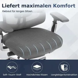 colamy XK Atlas Netzstoff Dunkelgrau