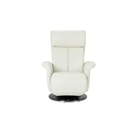 HIMOLLA Relaxsessel 7227 Leder 82 x 109 x 90 cm Creme mit Relax-Funktion
