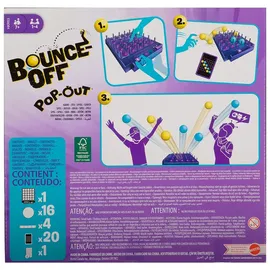Mattel Bounce Off Pop-Out Partyspiel