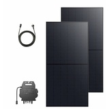 Anker SOLIX Balkonkraftwerk 2 RS50B Panel 540W, Mikro-Wechselrichter 600W/800W, ohne Halterung)