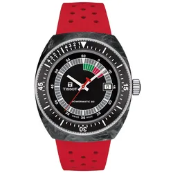 Tissot T145.407.97.057.02 Herren-Automatikuhr Sideral Rot