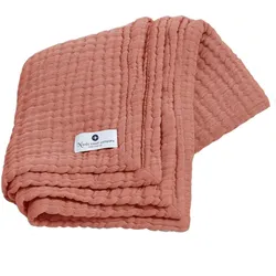 nordic coast company Baby Musselindecke Kupfer 