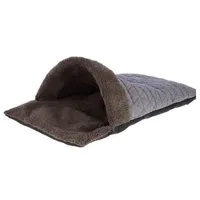 Kerbl Kuschelsack Thea 40 cm x 70 cm Braun/Blau