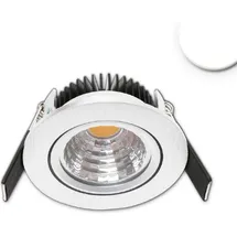 Fiai IsoLED LED Einbaustrahler MiniAMP 1 alu gebürstet
