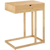 [en.casa] Kåfjord Beige Bambus 68 x 55 x 35 cm
