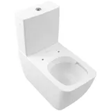 Villeroy & Boch Venticello Tiefspülklosett 4612R0, 375x700 mm, DirectFlush (spülrandlos), bodenstehend, Farbe: Weiß