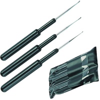 Efalock Professional Efalock Strähnennadeln 3er Set 0,7 5mm, 1mm, 1,25 m.