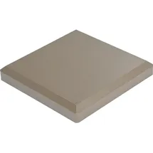 GROJA Fertigzaun-Pfostenkappe 7 x 7 cm Bi-Color Sand