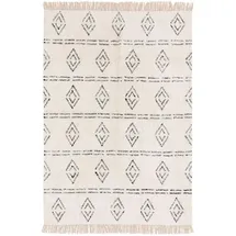 benuta nest benuta | Teppich, Naomi waschbar Weiß Baumwolle 230x160 cm | NADUVI