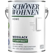 Schöner Wohnen Weißlack weiß matt 2,5 l