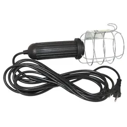Werkstattlampe mit Kabel 5m WARTE 60 BLACK Strühm 6776