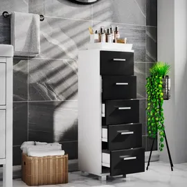 VCM Midischrank Badschrank Kommode Zalo M