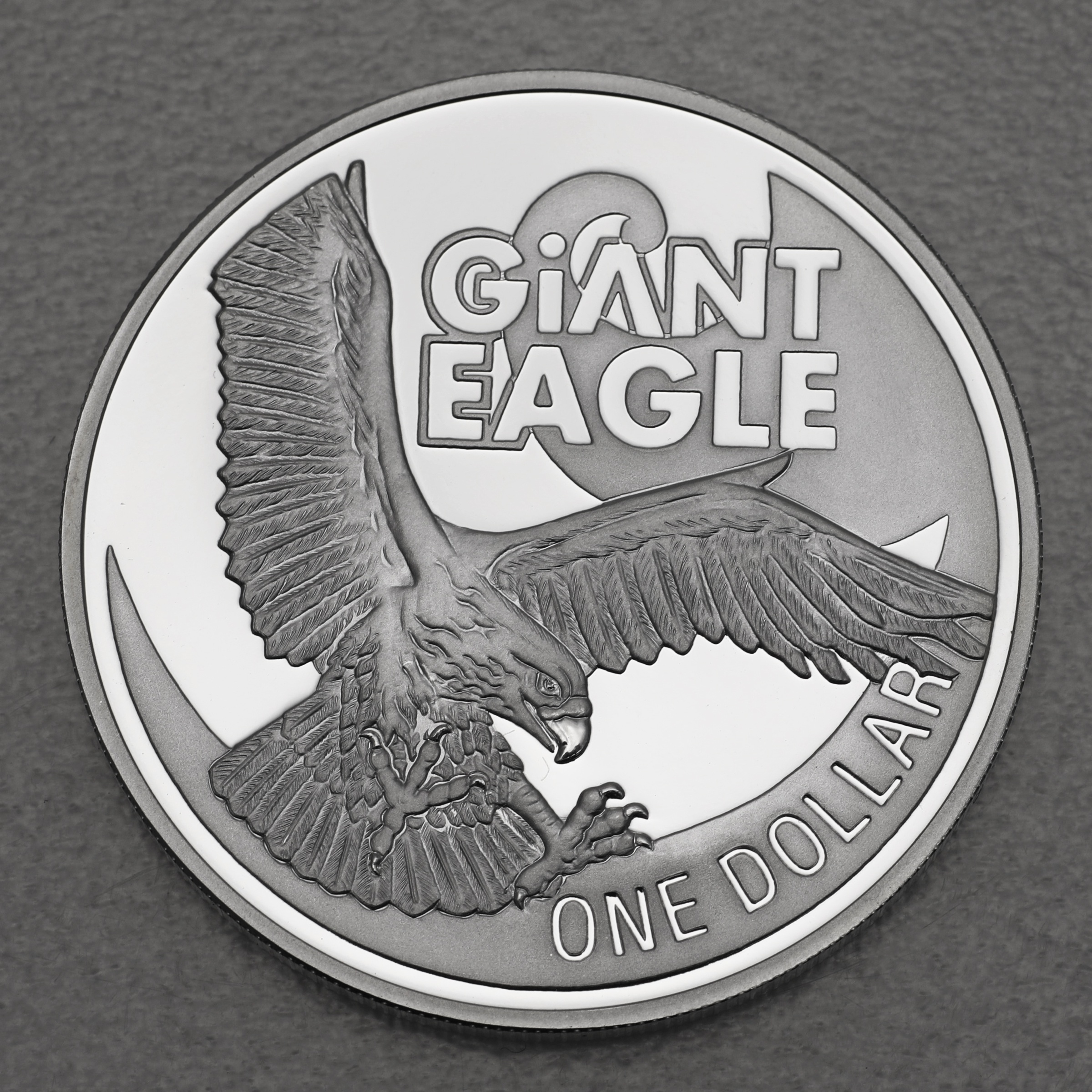 Silbermünze 1oz Giant Eagle 2009 Giganten der Tierwelt (Neuseeland)