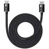 Baseus DisplayPort Kabel 8K 2 m Schwarz